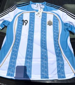 Kith x adidas Messi Football Jersey Blue White