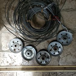 Garage Door Cable And Pulleys