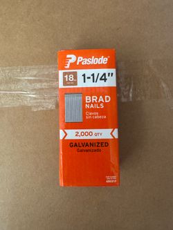 Brad nails 1-1/4
