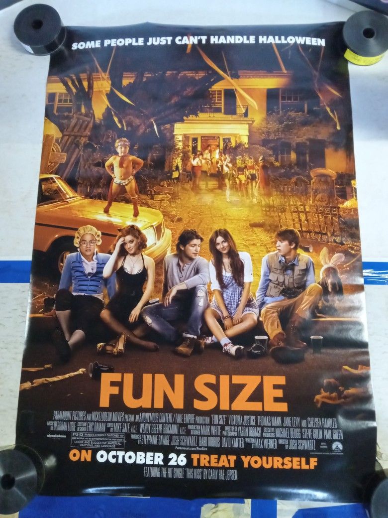"Fun Size" Original One-sheet Movie Poster 27x40 (2012) D/S