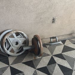 Trap Bar And Olympic Weights