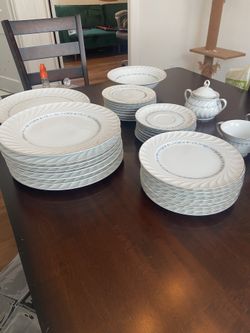 45 piece Tea SetTreasure chest Summer Ivy #4001 Oriental Japan 