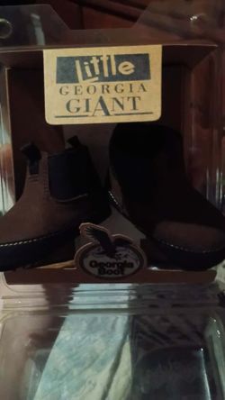 Baby Georgia booties brand new with receipt