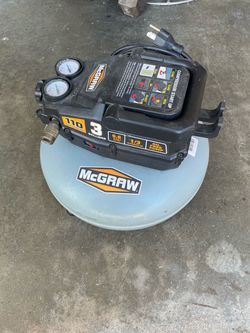 McGraw 3gal air compressor