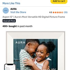 Aura digital frame