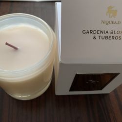 Niquea D Gardenia Blossom & Tuberose Scented Candle ~8 oz / 228g ~ BNIB
