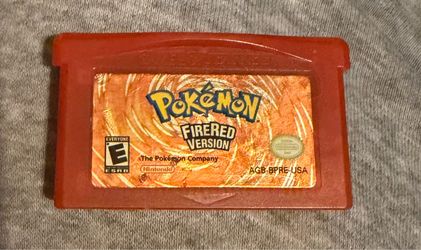 Pokemon FireRed GBA