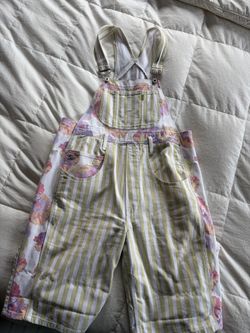 90s ESPIRIT Overalls vintage shorts