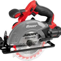 20v cordless bauer 6 1/2" circular saw tool only 
