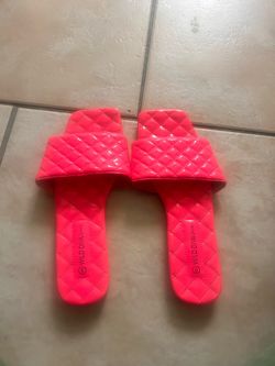 Wild Diva Lounge Quilted Slide Sandals