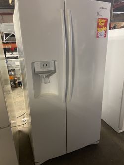 Samsung Side by Side Refrigerator White
