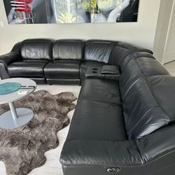 Leather sectional excellent condition no smoker no pets no kids well-maintained $1500