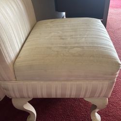 3 Scroll-like chairs 