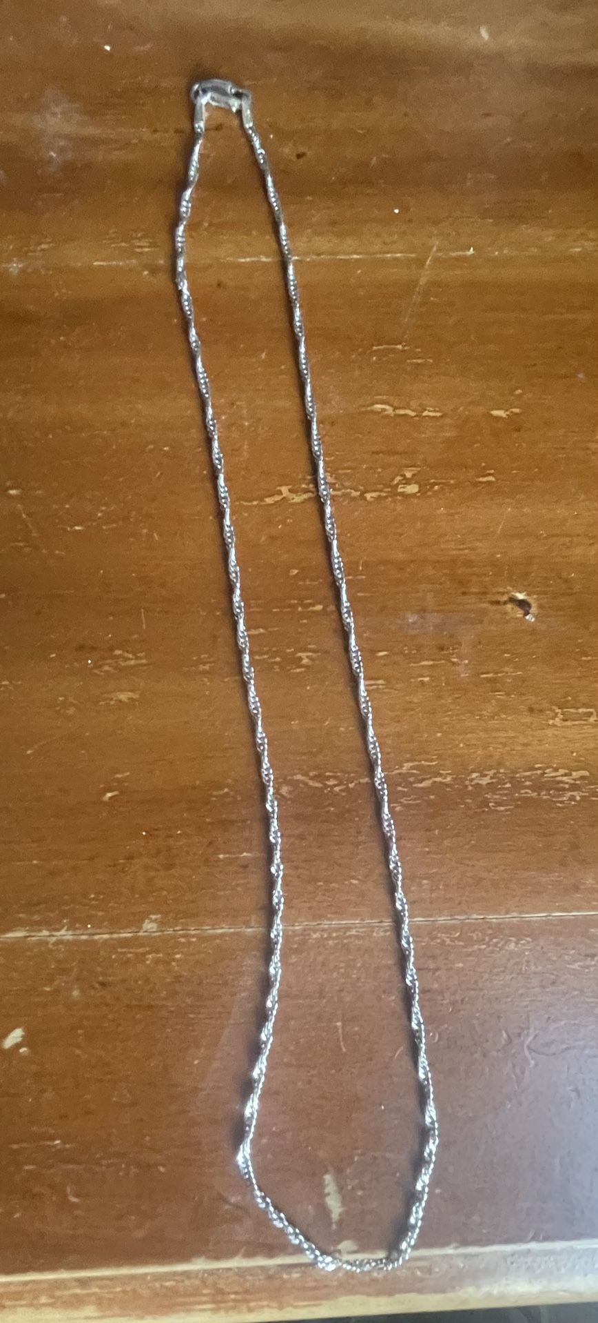 3mm Silver Rope Chain