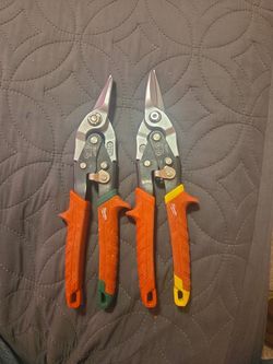 Angle tin snips