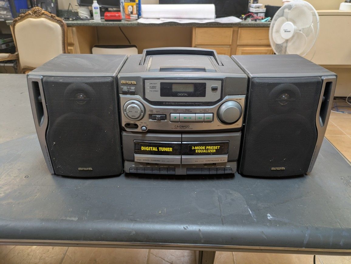 AIWA Portable Boom Box