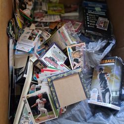 Large Box Of Collectible Cards