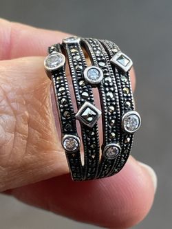 Marcasite Ring Sterling