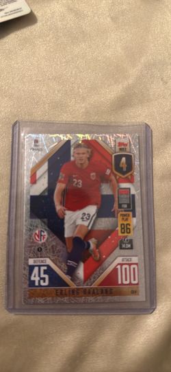 Topps Match Attax Erling Haaland Road to Finals Norway Card