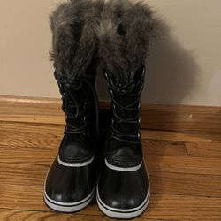 Joan Of Arc Waterproof Snow boots Black Quarry Noir Carriers