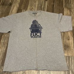 Grey Fuct Youth T Shirt Size XL