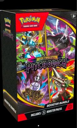 Sealed pitch black booster bundle