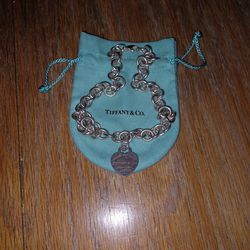 Tiffany And Co.  Sterling Silver Necklace 