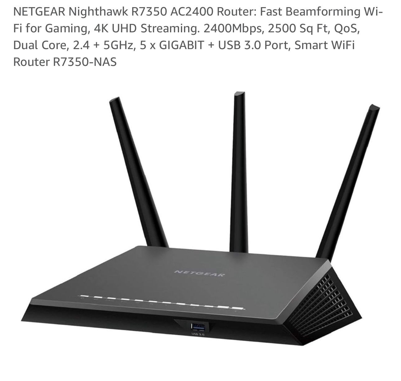 Nighthawk WiFi Router