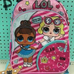 Lol Surprise Backpack 16 inch (glittery)