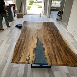 Live Edge And Epoxy Tables~ Please Read Description !!