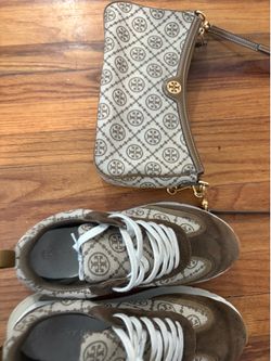 Tory Burch bag and shoes