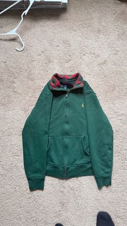 Polo Ralph Lauren Green Full-Zip Fleece Jacket