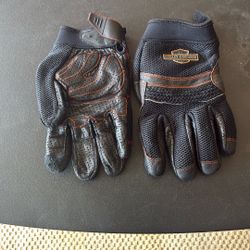 Harley Davidson Motorcycle Gloves, Size 3XL