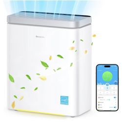 GoveeLife Smart Air Purifier for Home Large Room, Covers up to 1046 ft², HEPA Sleep Mode, 3-in-1 Filter Air Purifier with App Alexa Control 