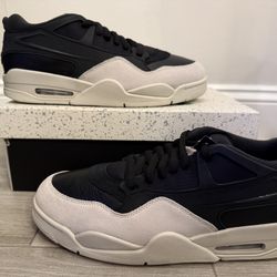 Air Jordan 4 RM Black Light Bone FQ7939-001 Black Light Bone Dark Grey Size 12 Shoes New w/ Box 