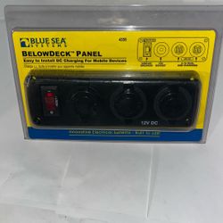 Blue sea BelowDeck Panel systems panel dc Charging $40 OBO 