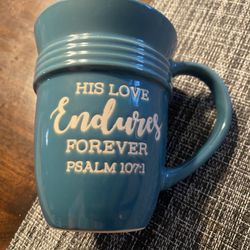 His Love Endures Forever Coffee Mug 