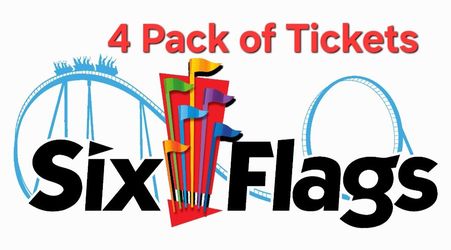 Six Flags Tickets (4)