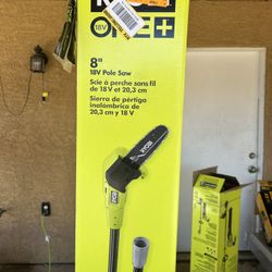 Ryobi 18v pole saw