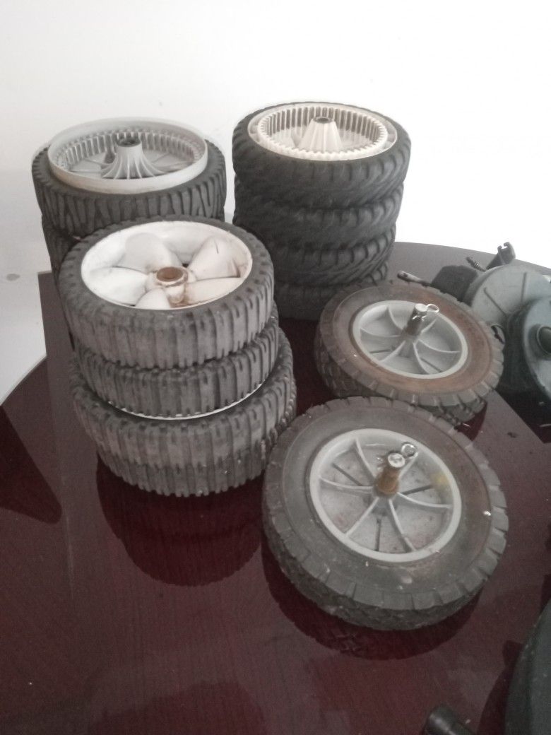 Sets Of Wheels For Lawn Mowers And Pressure Washers For Sale In Pine Hills $40 Each Set