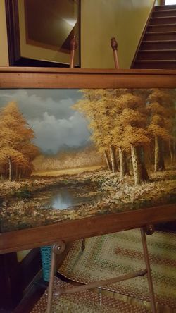 Painting Autumn Scene
