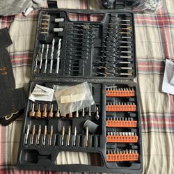 Black N Decker Drill Bit Set 