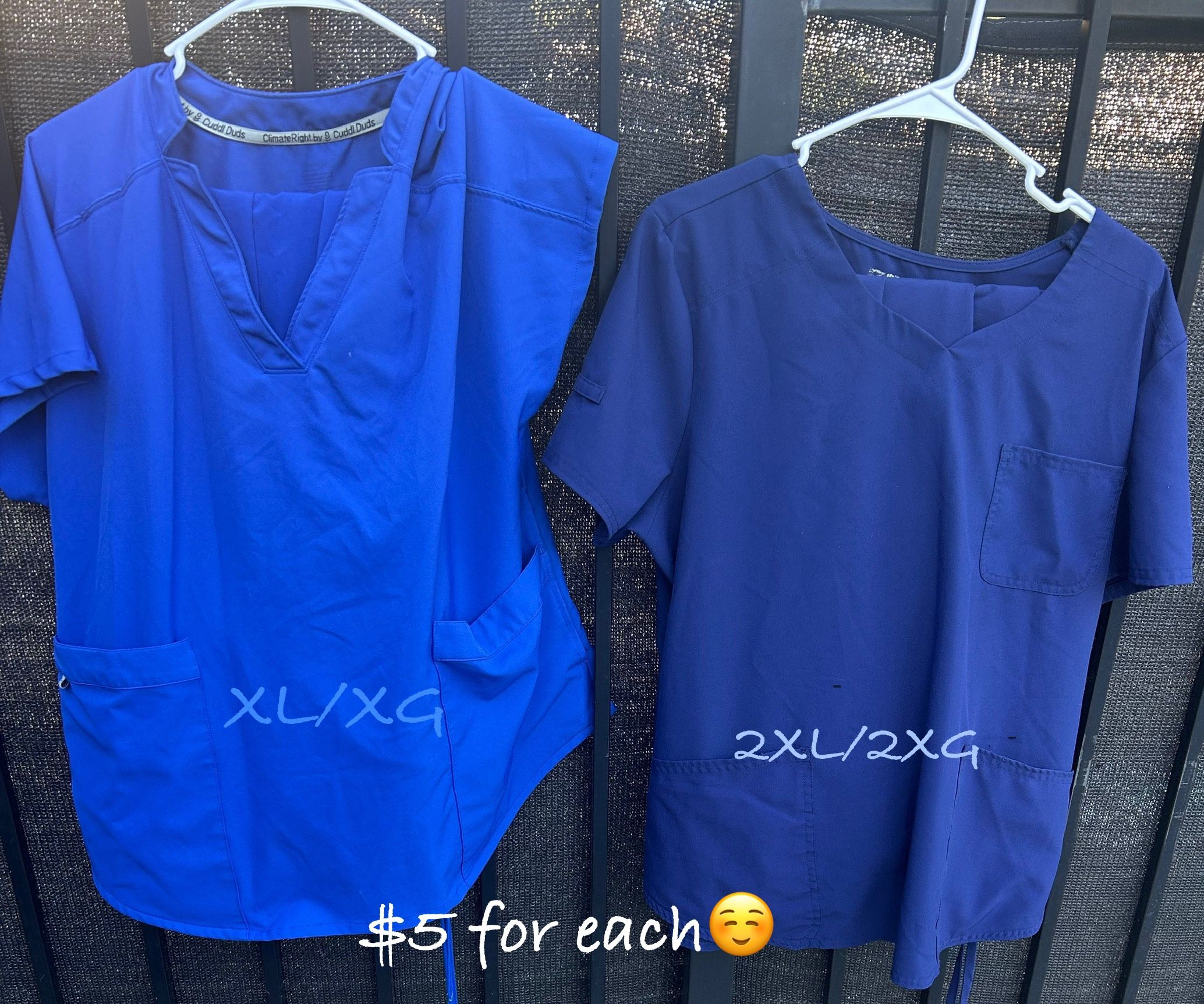 Ladies Scrubs Gently Used