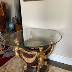 2 Glass Tables