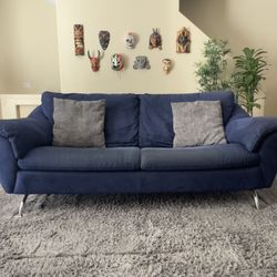 Royal Blue Sofa Couch
