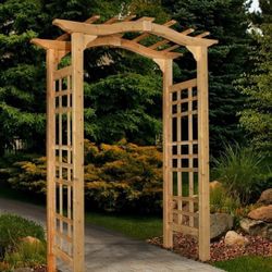 Wood Cedar Arbor new in box