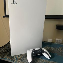 Ps5, 1yr Used, Great Price Plus Control