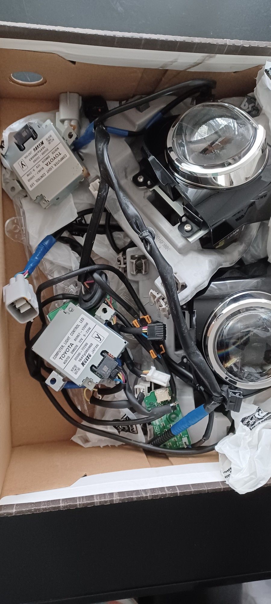 22' Toyota Prius XLE LED Headlights Parts Ballast, Lenses ...