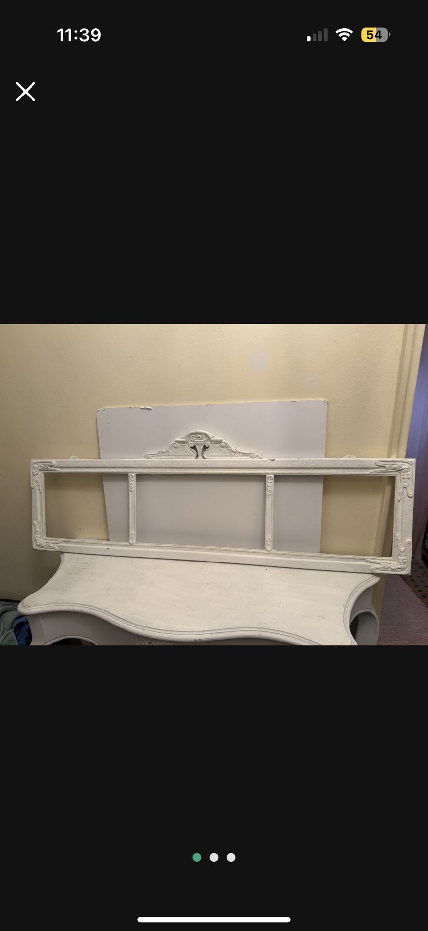 Large Vintage Open Frame