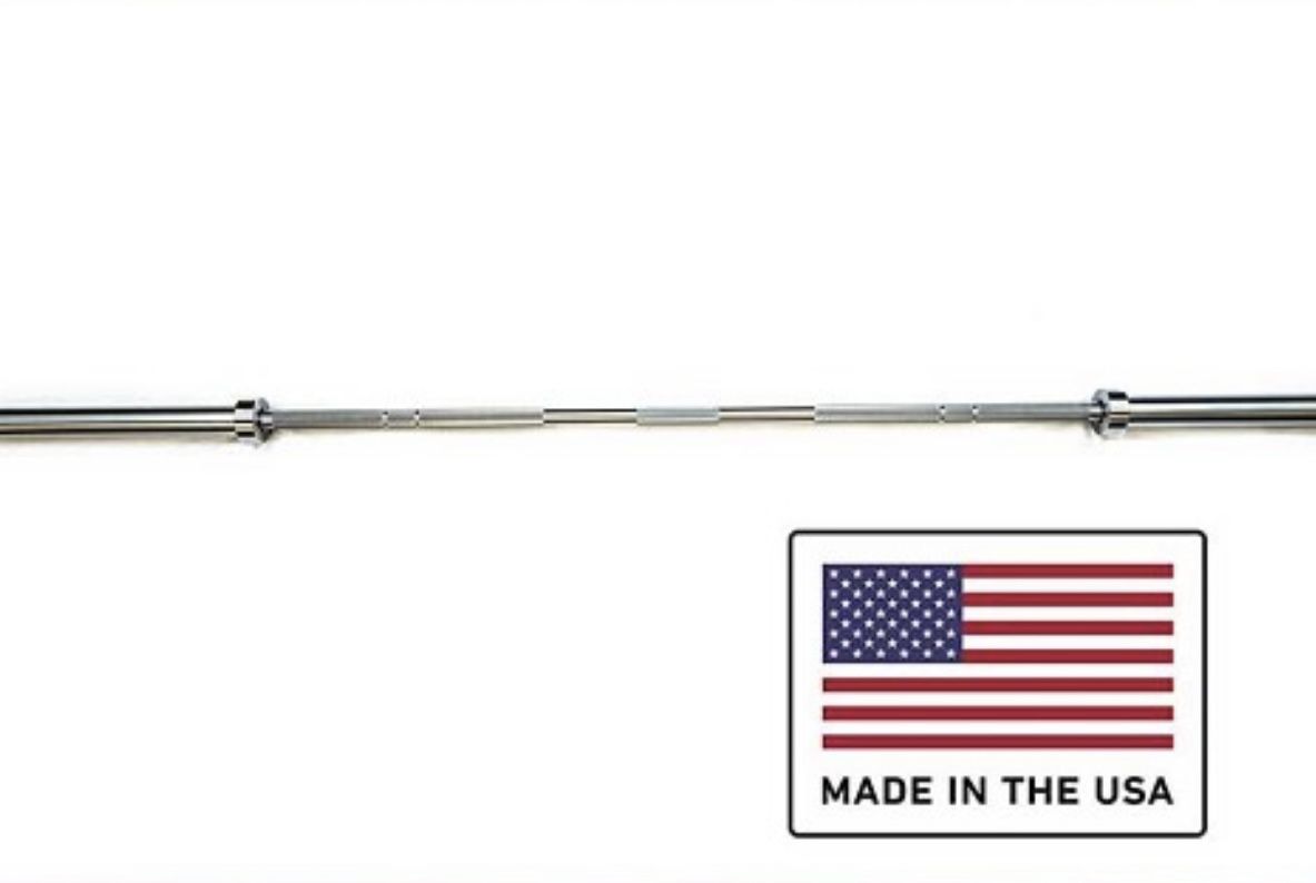 Raw Steel Olympic Barbell